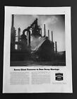 Bethlehem Steel Blast Furnace Eases Scrape Shortage     WWII Ad