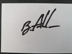 2003 Long Beach State: Bo Ashabraner, SIGNED 3x5 Card - Picture 1 of 1