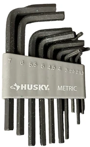 Husky 10 Piece Metric Short Arm Hex Key Set - Picture 1 of 1