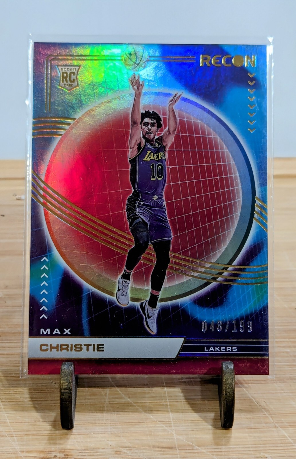 2022-23 Panini Recon Max Christie RC Red /199 MINT CONDITION NO FLAWS #206