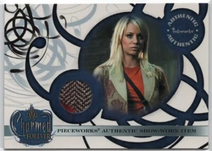 2007 Inkworks Charmed Forever Pieceworks Kaley Cuoco Worn Jacket Costume Card - Picture 1 of 2