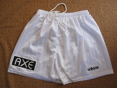 Short Coupe de France Porté AXE Adidas Blanc Football Match Worn - 48 / L - Photo 1/4