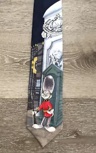 1993 Bugs Bunny Tie - Looney Tunes Buckingham Palace Guard Bugs Corbata #7 - Imagen 1 de 6