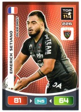PANINI Adrenalyn XL Rugby 2020-2021 Top14 Pro D2 #226 Emerick SETIANO RC Toulon