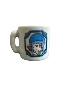 Vintage 2000 Digimon Rare Mini Miniature Ceramic Mug (Around 1 Inch) - Picture 1 of 2