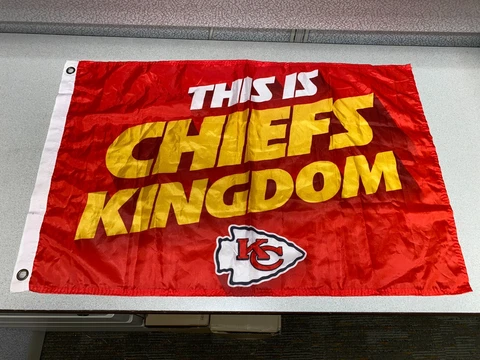 2015 Red Friday Kansas City Chiefs Kingdom Flag - 2nd In Series - NFL Cover
