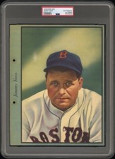 1938 Dixie Lids Premiums Jimmy Foxx PSA Authentic/Altered POP 1 Only 2 Higher 