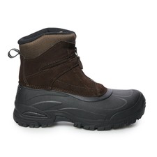 totes surface men's water resistant winter duck boots