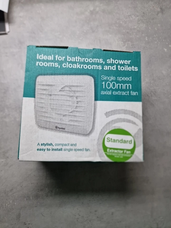 Xpelair VX100 4"/ 100mm Extractor Fan Standard Bathroom Toilet Ventilation - Image 1 of 1