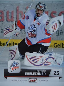 199 Patrick Ehelechner Nuremberg Ice Tigers DEL 2011-12