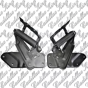 63 - 64 CADILLAC HOOD HINGE SET REFURBISHED 3 MO WARR $150 CORE DEPOSIT REQUIRED - Foto 1 di 12