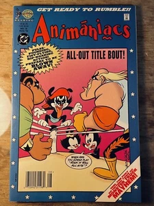 ANIMANIACS #16 (1996) NEWSSTAND HTF NM DC COMICS - Picture 1 of 6