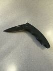 USED Coast LX315 Pocket Knife Black On Black Liner lock a