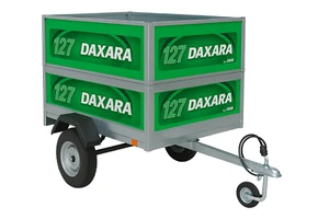Daxara 127 Solid Side Extensions Trailer Panels (ALL 4 PANELS) - Picture 1 of 10