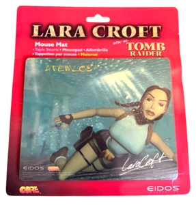 Lara Croft Tomb Raider Mousepad Mouse Mat NEU SEALED 1997 EIDOS Atemlos - Bild 1 von 2