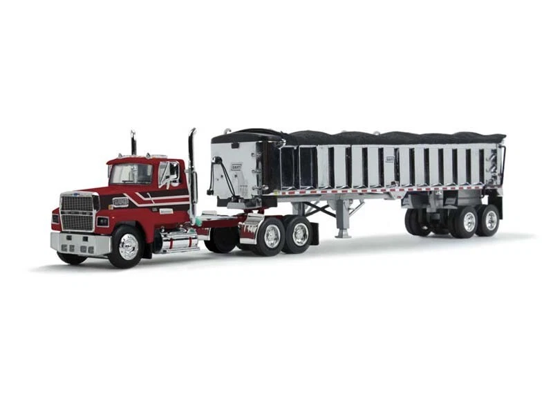 Ford LTL 9000 Day Cab & East End Dump Trailer 1:64 Scale Model - DCP 60-1799 - Image 1 of 1