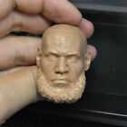 1/6 Scale Basketball Star Angry Face James Head Sculpt Unpainted Fit 12" Figure