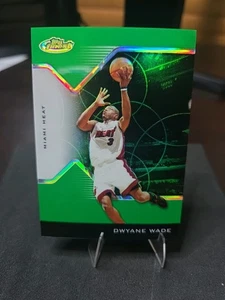 DWAYNE WADE 2004-05 TOPPS FINEST GREEN REFRACTOR #34/49 HEAT RARE SSP - Picture 1 of 6