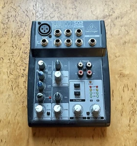 Behringer Xenyx 502 Premium 5-Input 2-Bus Mixer /with Power Adapter - Picture 1 of 2