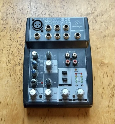 Behringer Xenyx 502 Premium 5-Input 2-Bus Mixer /with Power Adapter - Image 1 of 2
