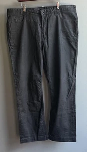 Guess Waxed Cotton Jeans Lincoln Slim Straight Coated Men’s 40 - Picture 1 of 11