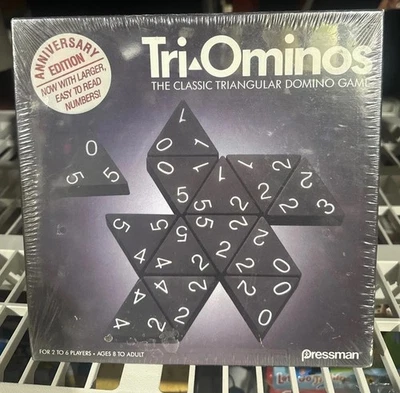 Tri-Ominos 25th Anniversary Edition 1993 Triangular Game Vintage SEALED READ - Image 1 of 4