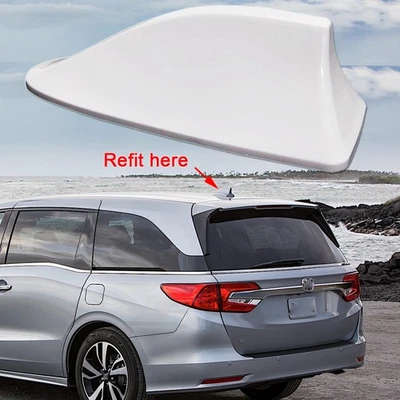 Cubierta de antena aérea aleta de tiburón señal AM/FM radio techo para Honda Odyssey Foto 1 de 4