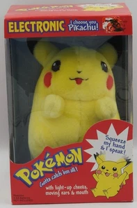 Vintage 1999 Pokemon Electronic Talking "I Choose You Pikachu!" Nintendo Hasbro - Bild 1 von 8