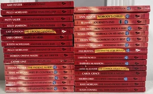 Silhouette Desire Edition Paperbacks Lot of 30 Books Steamy Romances - Bild 1 von 6