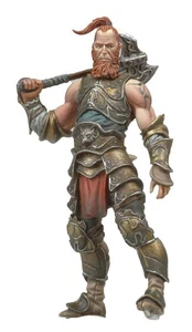 ANDREA MINIATURES WS-14 - BROGAN, THE BONECRASHER - 54mm METAL - Picture 1 of 6