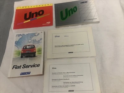 FIAT UNO - USO E MANUTENZIONE+LINEACCESSORI+SERVICE+VARIANTI - Immagine 1 di 4