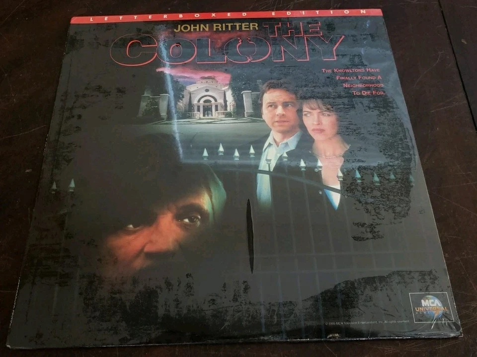 THE COLONY Laserdisc LD WIDESCREEN FORMAT BRAND NEW SEALED JOHN RITTER STARS W12 Foto 1 de 4