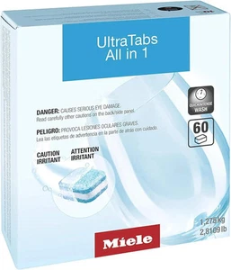 Tabletas para lavavajillas Miele todo en 1 pestañas 60 por caja - Imagen 1 de 3