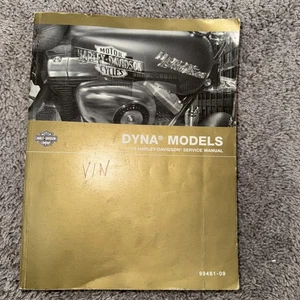 Harley-Davidson Dyna Models Service Manual 2009 - 99481-09 - Foto 1 di 3