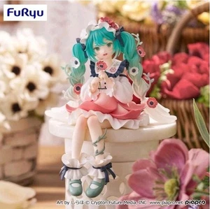 Hatsune Miku Fiore Fata ANEMONE Noodle Stopper Figura FuRyu GIAPPONE Nuovo Autentico - Foto 1 di 1