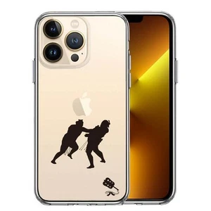 iPhone 13 Pro Clear Hybrid Case TPU PC Soft & Hard Back Sumo Style Used - Picture 1 of 6