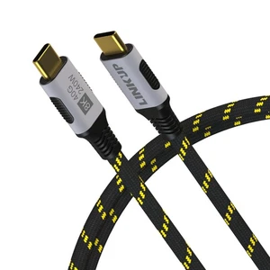 - Cavo USB 4.0 240W 40Gbps Tipo-C Thunderbolt 4 [0,9M] Video 8K@60Hz Ricarica E  - Foto 1 di 7