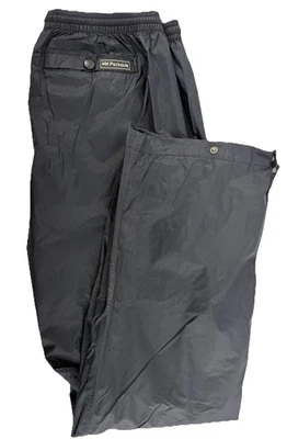 Pantalones Helly Hansen Para Hombre Grandes Negros Helly-Tech Impermeables Transpirables Exterior Foto 1 de 4