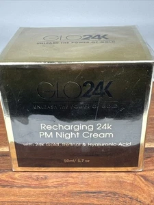 CREMA DE NOCHE GLO 24K RECARGABLE 24 K PM con Oro 24k, Retinol y Ácido Hialurónico - Imagen 1 de 4