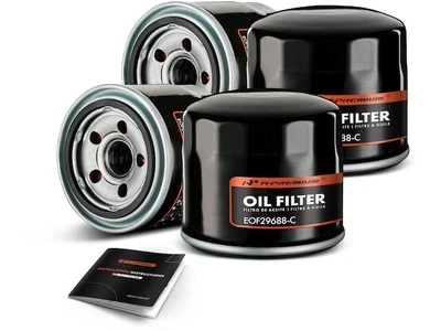 For 1988-1992 Mazda MX6 Oil Filter Set Engine APR 27714SVQT 1989 1990 1991 - Image 1 of 2