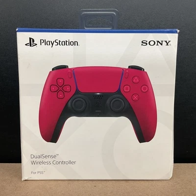 Sony PlayStation 5 DualSense Wireless Controller Cosmic Red - Damaged Box - Image 1 of 4