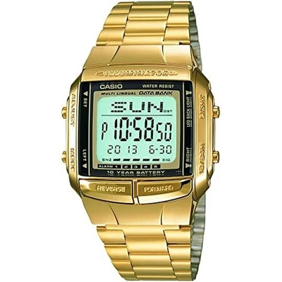 Reloj Hombre Casio DATABANK Dorado [Ø 38 mm] - Imagen 1 de 2