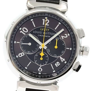 LOUIS VUITTON Tambour Chronograph El Primero Q1141 Automatic Men's Watch_830638 - Picture 1 of 6