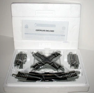 Hawthorne Village Escala HO Bachmann EZ Pista 90⁰ Cruce X-Track Accesorio Certificado de Autenticidad - Imagen 1 de 4