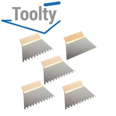 Notched Trowel Tiling Grouting Tool Tile Spreader Glue Applicator Toolty Square - Image 1 of 4