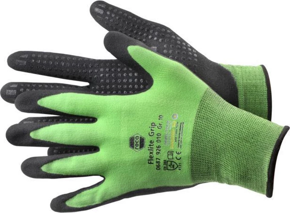 RECA NORM Reca Arbeitshandschuh Flexilite Grip Größe 10 ( 12 Paar )