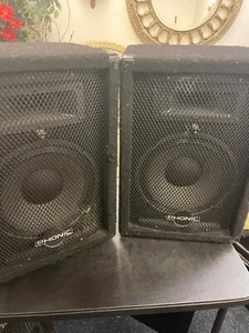 PHONIC SE - 710 II LAUTSPRECHER COPPIA CASSE PASSIV 100W Lautsprecher (Paar) nicht getestet - Bild 1 von 7