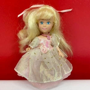 Princess Magic Touch 5" Doll Coleco Toys 1987 Pink Dress Charm Necklace Vintage - Picture 1 of 12