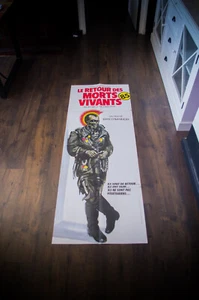 RETURN OF LIVING DEAD 🎬 B Horror French Door Vintage Filmplakat Original 1985 - Bild 1 von 7
