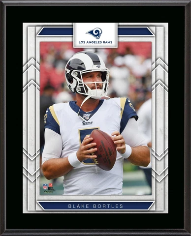 Blake Bortles Los Angeles Rams 10.5" x 13" Player Sublimated Plaque Cover